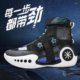 Basketball Shoes 2024 Couples High Ankles Sneakers Anti Slip Trainers Boy Designer Men Top Quality Sport Shoe