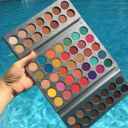 Shadow Beauty Glazed Colorful Eyeshadow Pallete Natural Matte Metallic Diamond Studio Makeup Palette Lasting Waterproof Cosmetic TSLM1