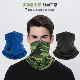 Bandanas Outdoor Cycling Jogging Cooling Headband Sweat-Absorbing Sports Silk Neck Gaiter Sun Protection Face Mask Quick Dry