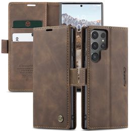 Luxury Phone Cases For Samsung S24 A35 A55 A15 A05S S23 FE 5G Wallet Magnetic Leather CaseMe 013 Case