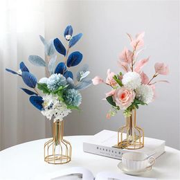 Vases Family Vase Small And Simple Decorative Flowerpot Casual Design Creative Idea Hydroponics