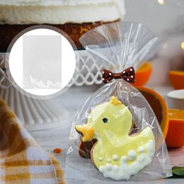 Baking Tools 100 Pcs Chocolate Gift Candy Transparent Bag Clear Cellophane Bags Treat Biscuits Goodie Cookie Packaging