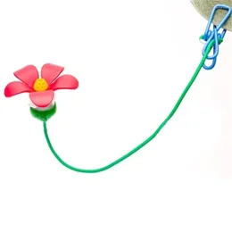 Other Bird Supplies Hand Held Hummingbird Feeder With Flowers Clips Handheld Small Hanging Feeders For Outdoors Wild Birds