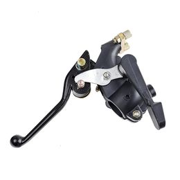 Mini Moto Quad Bike ATV Left Handle Brake Levers Right Dual Double Thumb Throttle Twin Front Accelerator Assembly 240318