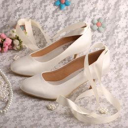 Dress Shoes Clearance Mary Jane Heels Lace Bridal Women Court Peep Toe