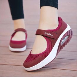 Fitness Shoes Spring Autumn Women Vulcanize Female Casual Sport Sneakers Soft Women's Lightweight Breathable Zapatos De Mujer