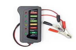 BT001 Multiple functions Diagnostic Tool 12V Auto Digital Battery Tester Alternator 6 LED Light for improving driving safety6159021