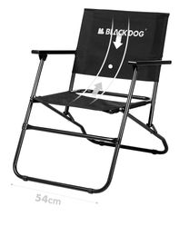 Blackdog Outdoor Folding Chair Portable Single Person Leisure Fishing Chair Aluminum Alloy