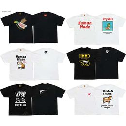 fahsion brand designer Human Made Tees Mens T Shirt Love Duck Couples Women summer T-shirts Cottons Tops Casual Shirt Luxurys Clothing Street human make shirt