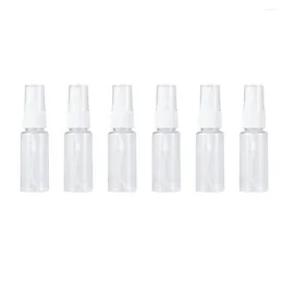 Storage Bottles 6pcs Hydrating Spray Clear Empty Multifunctional Refillable Travel Size For Transparent 50ML
