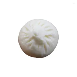 Decorative Flowers Simulated Buns Steamed Stuffed PVC Decors Artificial Kitchen Fake Chinese Breakfast Model Display Props Kids Drop