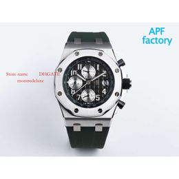 42Mm The Men's Chronograph Mechanical 26238 Factory Designers Watch APS Alloy Movement SUPERCLONE Titanium Series Time Automatic Steel 313