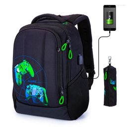 School Bags High Quality Skyname Bag For Boys 3D Orthopaedic Waterproof Backpacks Kids USB Charging Multifunctional Bookbag Mochilas