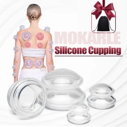 Curtains Silicone Vacuum Cupping Set Massage Body Cups Back Gua Sha Ventosas Suction Cup Anticellulite Skin Lift Physiotherapy Jars Slim