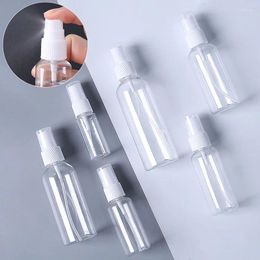 Storage Bottles 10-20-30-50-100ml Spray Bottle Small Can Transparent Fine Mist Toner Water Bottling PET Travel