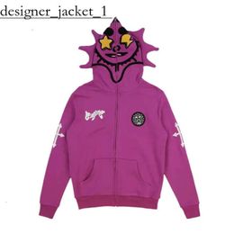 Y2k Hoodie Retro Lazy Style Hoodie for Women Wen Loose Fun Multi Angle Full Zip Hoodie Y2k Loose Casual Sweatshirt Jacket Harajuku American Y2k Shirt 3706