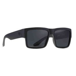 2022 New SPY HD Polarised Sunglasses For Men Sports Eyewear Square Sun Glasses Women UV400 Oversized Goggles Mirror Black Shades Y2223