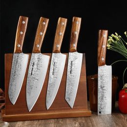 Knives Japanese Knives Set 15pcs Chef Santoku Salmon Knife Slicing Peeling Stainless Steel Fish Fillet Knife Kitchen Cleaver