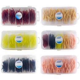 150pcsset 40mm 65g Bionic Soft Rubber Bait Fishing Lure Jig Wobbler Worm Carp Artificial Silicone Swimbait 240327