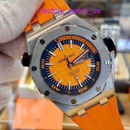 Iconic AP Wristwatch 15710ST Royal Oak Offshore Automatic Mechanical Mens Disc Watch