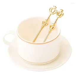 Spoons 1set Coffee Spoon Teaspoon Wedding Valentine's Gifts Party Tableware Accessories Scoop Set