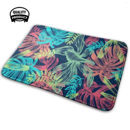 Carpets "All For Love" Art - With Multicoloured Floral Painting Comfortable Door Mat Rug Carpet Cushion Watercolour Teal Science Tumblr