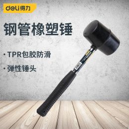 Feeding Deli Tools Rubber Hammer Rubber Hammer Large Soft Rubber Beef Tendon Hammer Tile Decoration and Installation Tile Tools