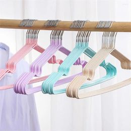 Hangers Coat Hanger Thick Household Traceless Simple Metal Adult Children Non-Slip Belt Grooves