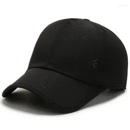 Ball Caps Lightweight Breathable Quick Drying Baseball Cap Sun Hats Mesh UV Protection For Outdoor Sports Multiple Colors