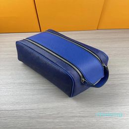 Men Travelling Toilet Bag Designer Wash Bags Large Capacity Cosmetic Purses Toiletry Pouch Makeup bags Soft Canvas Material Waterp213f