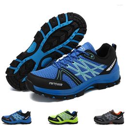 Fitness Shoes 2024 Men's Hiking High Quality Boots For Men Breathable Mountain Trekking Anti Slip Drop