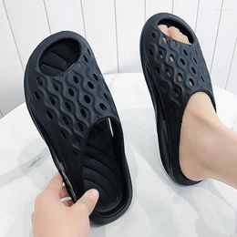 Slippers Men Indoor Soft-soled Eva Couple Printed Outdoor Men's Shoes Women Shower