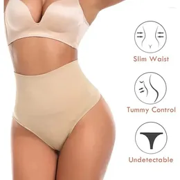 Women's Panties Fashion Sexy Mid-waist Belly Lift Pants Seamless Body High Waist Triangle Thong Underwear