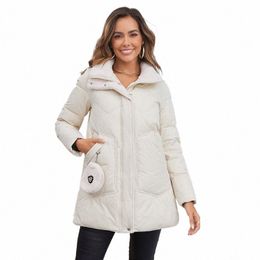hailuozi 2023 New Women's Jacket Hood With Fur Short Warm Winter Outwear Little Purse Design Zipper Quilting Women Coat 3062 63x7#