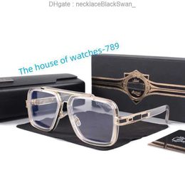 Vintage Sunglasses square Womens Sun glasses Fashion Designer Shades Luxury Golden Frame UV400 Gradient LXN-EVO DITA seventiethly vain loguat OCK7