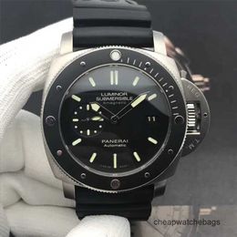 Paneraiss Submersible Watches Paneraiss Swiss Watch Sneak Series First Review Then Send Luminor1950 Series Pam00389 Automatic Mechanical Men's