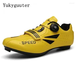 Cycling Shoes Sapatilha Ciclismo Mtb Men Sneakers Women Mountain Bike Self-Locking Bicycle Hook & Loop Breathable Sport