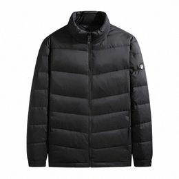 5xl 6XL 7XL 8XL Plus Size Classic Badge Men's Lightweight Loose Warm Down Jacket Autumn Winter Casual Nyl Down Coat Black e0Wo#