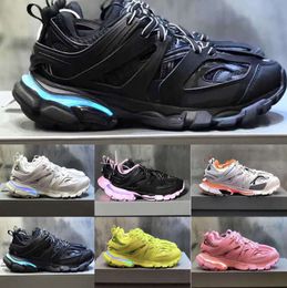 1BalencaiIgaT-05 casual shoes led track 3 30 men women fashion luxury sneakers triple black white pink blue orange yellow green tesss gomma dress tracks 5512ess