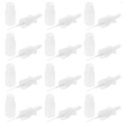 Storage Bottles Nasal Spray Bottle: 10ml Empty Refillable Sprayer 20pcs Fine Mist Saline Water Pump Bottle