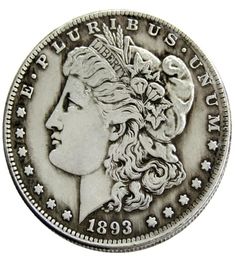 US 1893PCCOS Morgan Dollar Silver Plated Copy Coins metal craft dies manufacturing factory 9083567