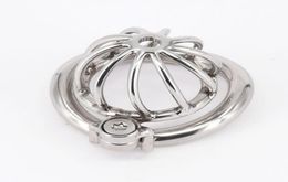 Devices Stainless Steel Small Male device Adult Cage With Curve Cock Ring Sex Toys For Men Bondage belt7944325