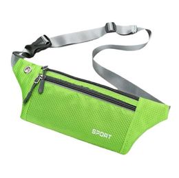 Waterproof Waist Pack Women Sports Running Waist Bag for Men Mobile Phone Holder Belt Bag Gym Fitness Travel Pouch Chest Bags