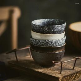 Teaware Sets Japan Coarse Pottery Matcha Bowl Green Tea Maker Cup Glaze Teacup Set Master Creative Vintage Home Decor