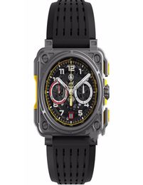 Wristwatches BR Model Sport Rubber Watchband Quartz Bell Luxury Multifunction Watch Business Stainless Steel Man Ross Wristwatch5655283
