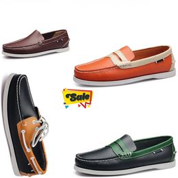 Comfort Various styles available Mens shoes Sailing shoes Casual shoes leather designer sneakers Trainers GAI 38-45