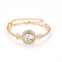 Fashionable And Popular Zircon Bracelets Feminine And Versatile Sparkling Diamond Bracelets High-end Diamond Bracelet Jewelry