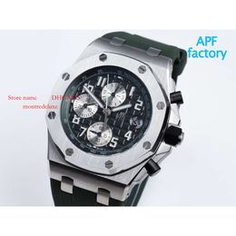 26238 APS SUPERCLONE 42Mm Time Factory Automatic Mechanical Watch Titanium Chronograph Designers The Alloy Movement Steel Men's Series 838