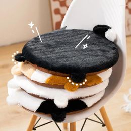 Pillow Plush Non-slip Chair For Office Home Comfort Seat Pad With Ties Cozy Chairs Cojines Exterior Jardin