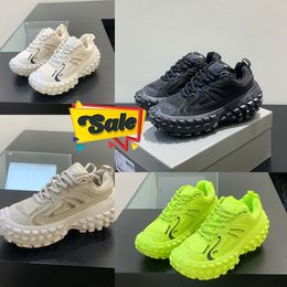 2024 NEW Resistant Trainers Tire sole shoes spring and summer thick sole increase leisure sports Womens shoes tank daddy shoes GAI